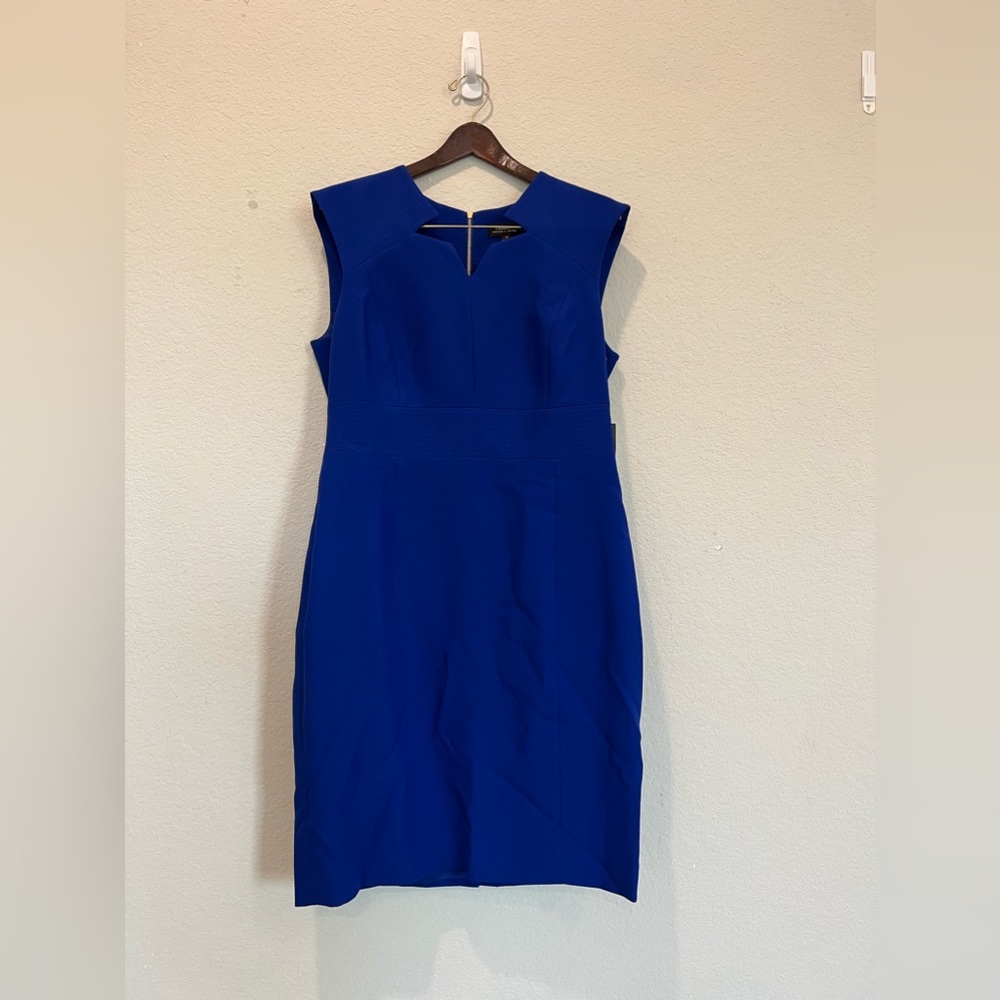 Blue Tahari sheet dress NWT size 16